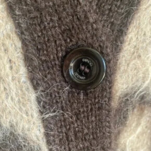 Gucci Reversible GG Mohair Cardigan - Picture 3 of 7